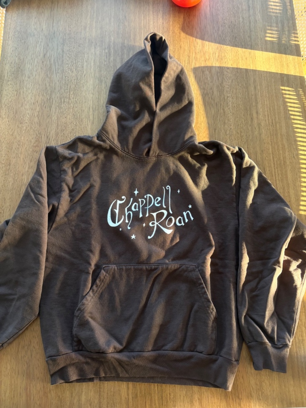 Chappell Roan Brown Live In Concert Tour Hoodie | S View 2